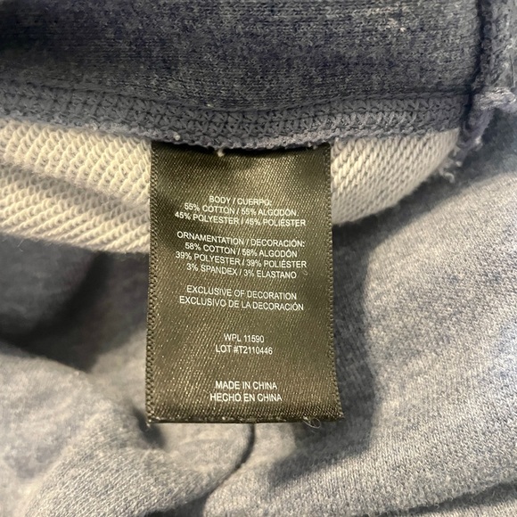 32 Degrees Hoodie Mens XXL 2XL Pullover Sweatshirt Blue Kangaroo Pocket Comfy - Picture 8 of 9